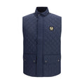 Blue Polyester Shell Jacket
