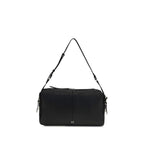Black Calf Leather Bos Taurus Shoulder Bag