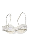 White Semi-Pad Underwire Balconette Underwear