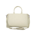 Bianco Polyurethane Women's Bag