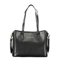 Nero Polyurethane Women's Bag with Recycled Features