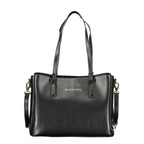Nero Polyurethane Women's Bag with Recycled Features