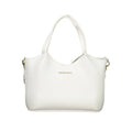 Bianco Polyurethane Women's Bag