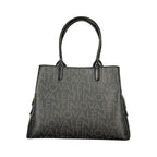 Black Polyurethane Women's Bag