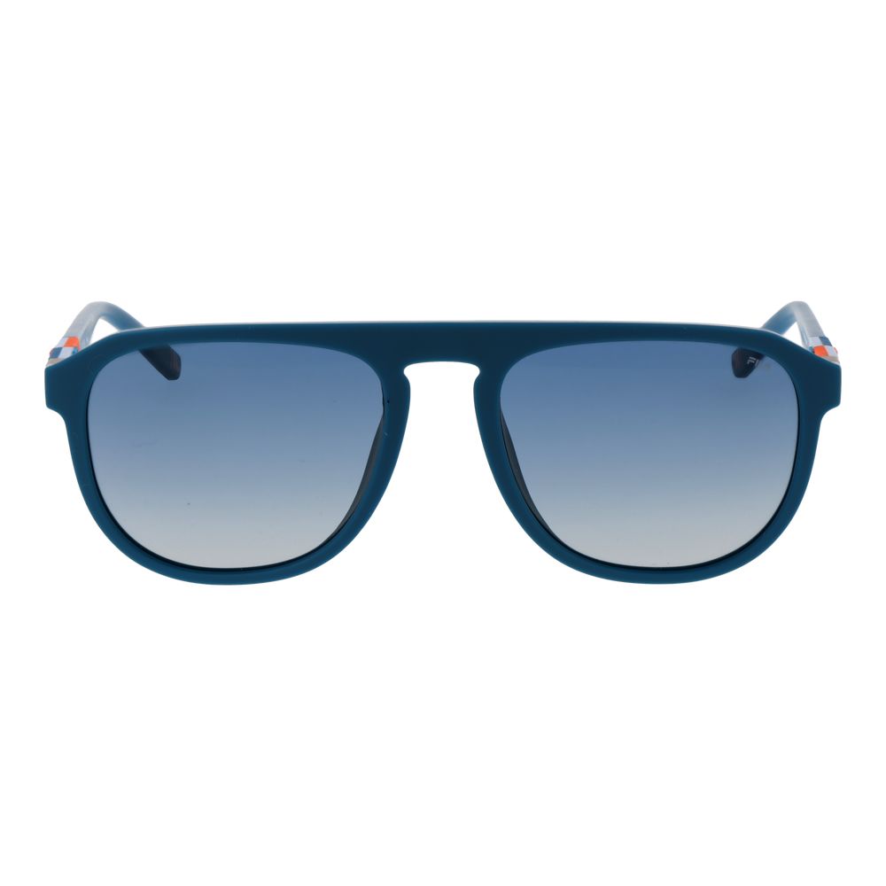 Blaue Gummi-Sonnenbrille