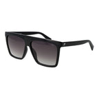 Schwarze Sonnenbrille aus Kunststoff