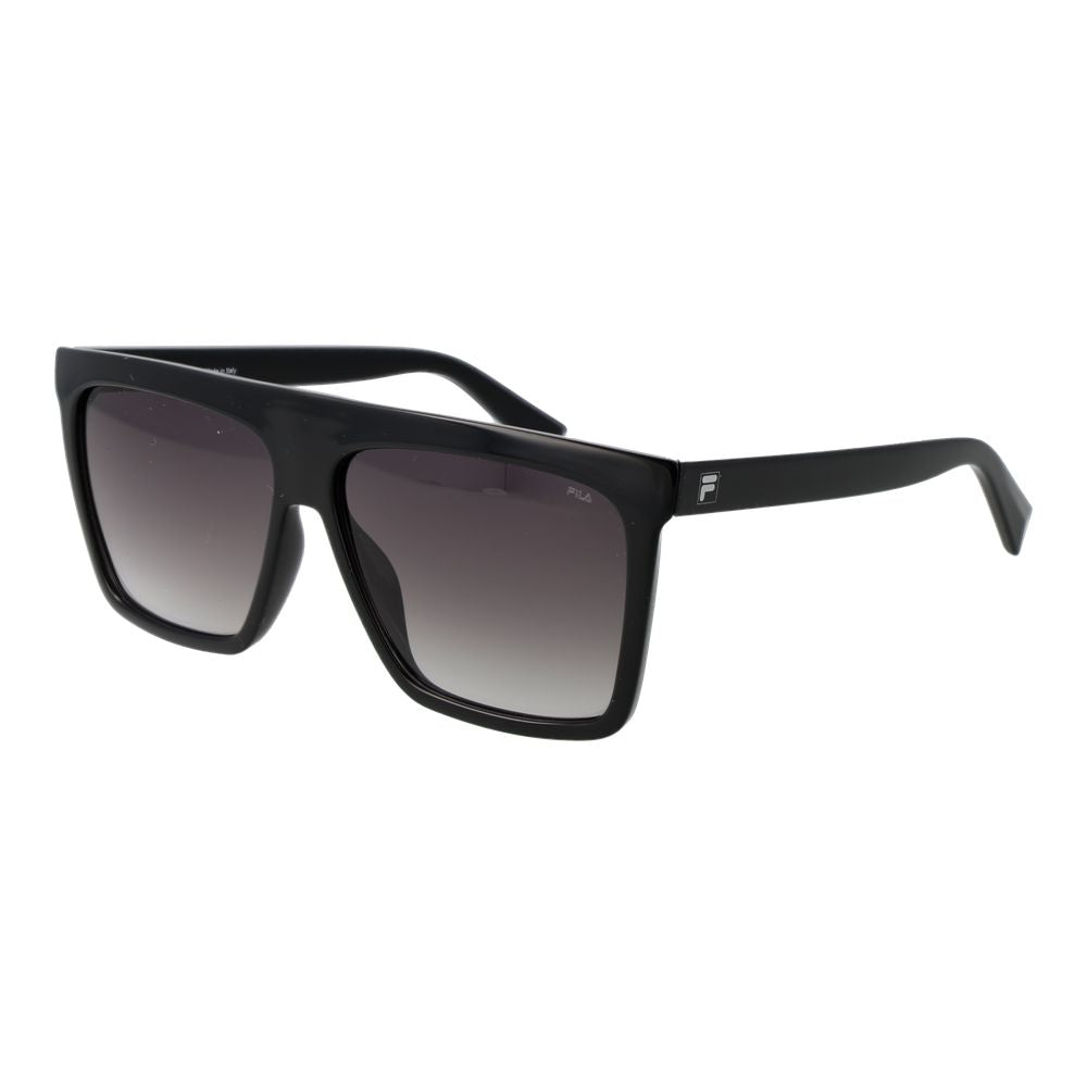 Schwarze Sonnenbrille aus Kunststoff