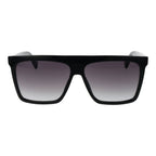 Schwarze Sonnenbrille aus Kunststoff