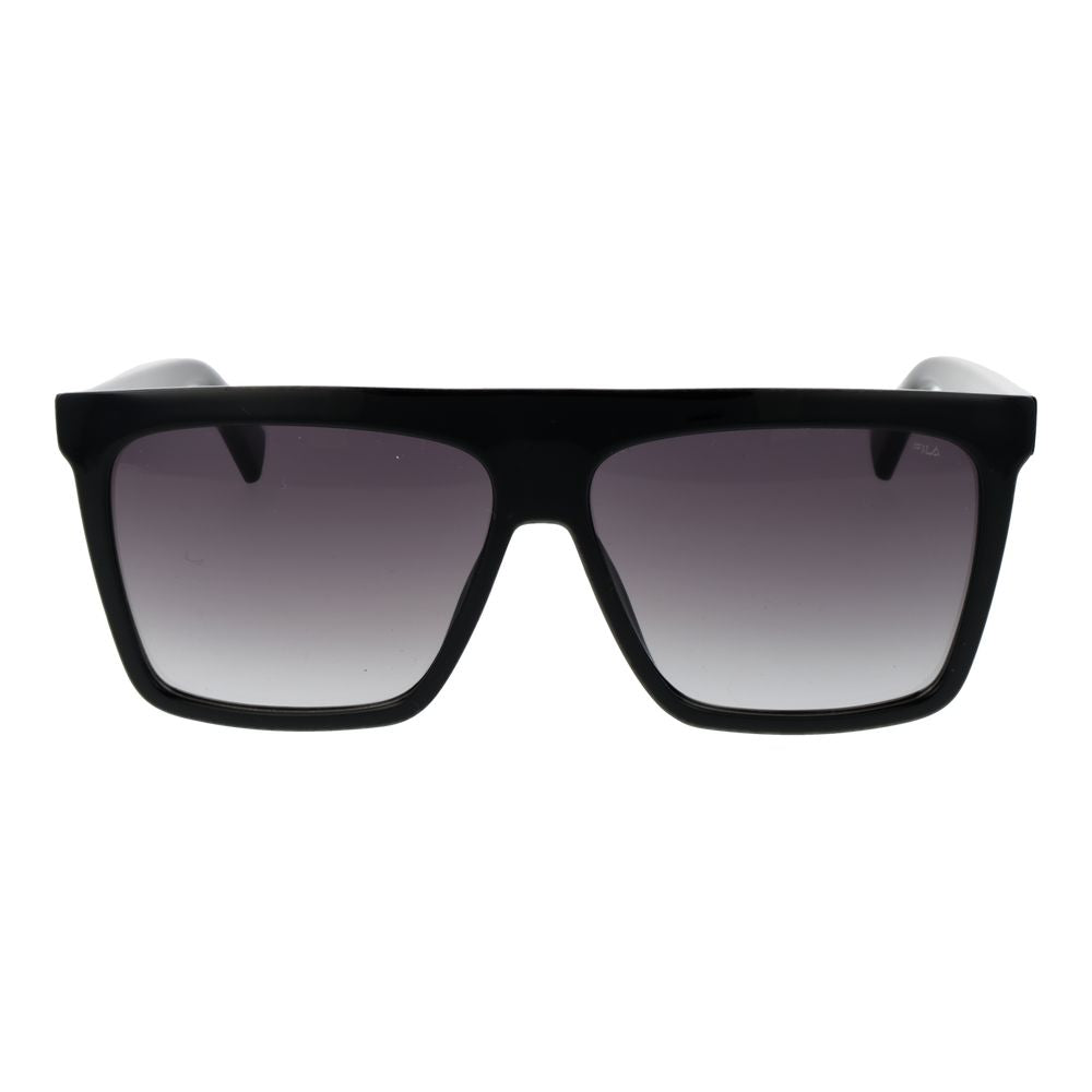 Schwarze Sonnenbrille aus Kunststoff