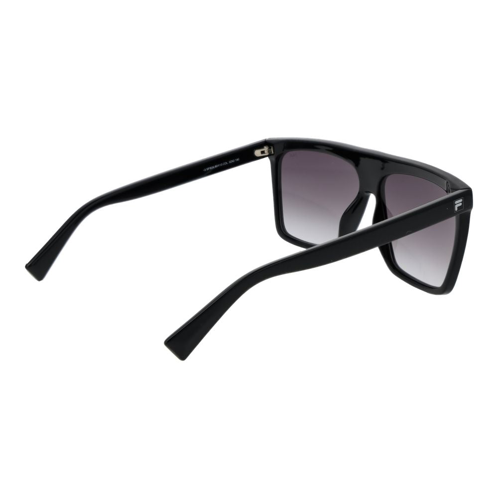Schwarze Sonnenbrille aus Kunststoff