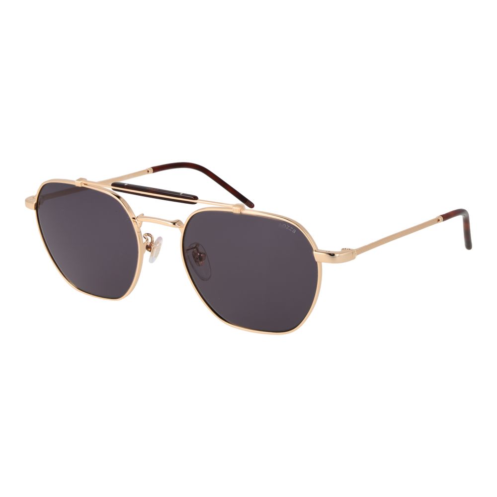 Goldene Metallsonnenbrille