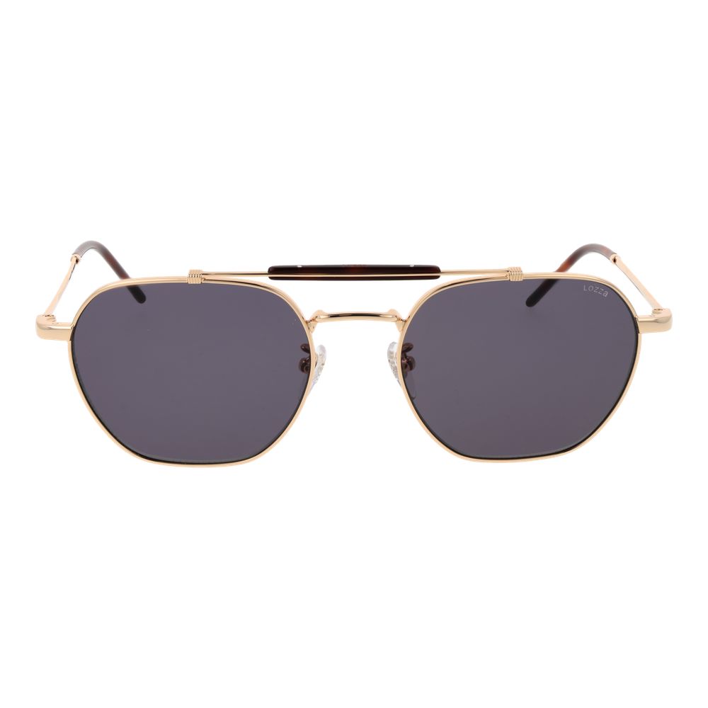 Goldene Metallsonnenbrille