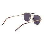 Goldene Metallsonnenbrille