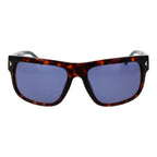 Brown Metal Sunglasses