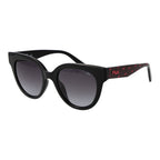 Sonnenbrille aus schwarzem Kunststoff