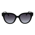 Sonnenbrille aus schwarzem Kunststoff