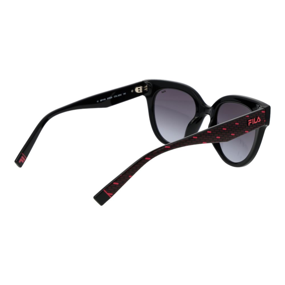Sonnenbrille aus schwarzem Kunststoff