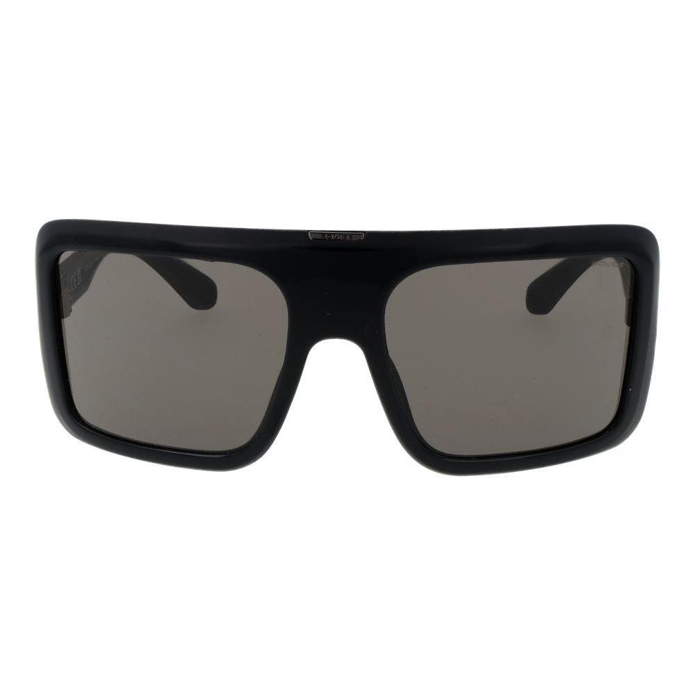 Schwarze Sonnenbrille aus Kunststoff