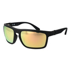 Schwarze Plastik-Sonnenbrille