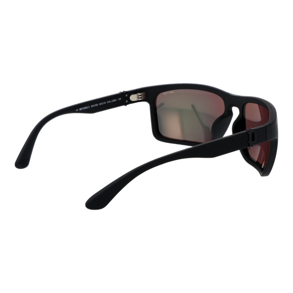 Schwarze Plastik-Sonnenbrille