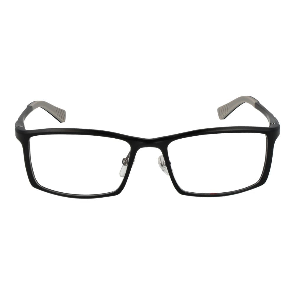 Brille aus schwarzem Aluminium (Fassungen)