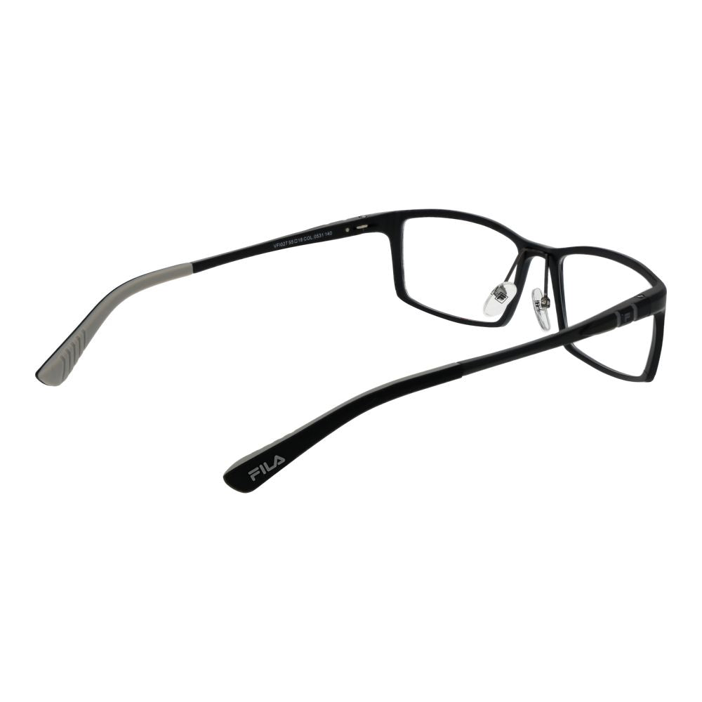 Brille aus schwarzem Aluminium (Fassungen)