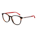 Braune Kunststoff-Brille