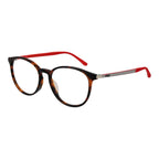 Braune Kunststoff-Brille