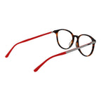 Braune Kunststoff-Brille