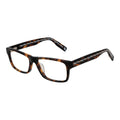 Braune Celluloseacetat-Brille (Gestell)