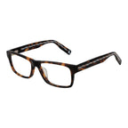 Braune Celluloseacetat-Brille (Gestell)