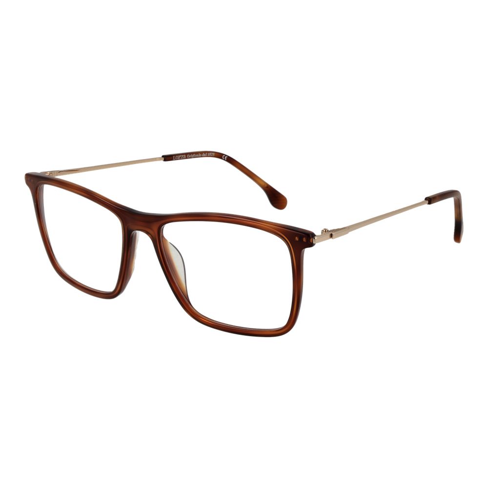 Braune Metallbrille