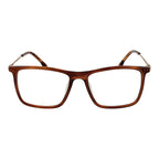 Braune Metallbrille