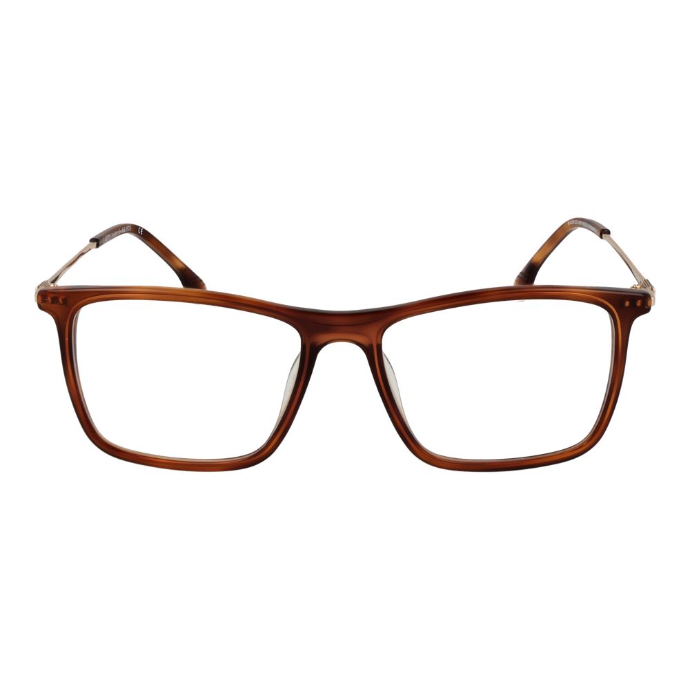 Braune Metallbrille