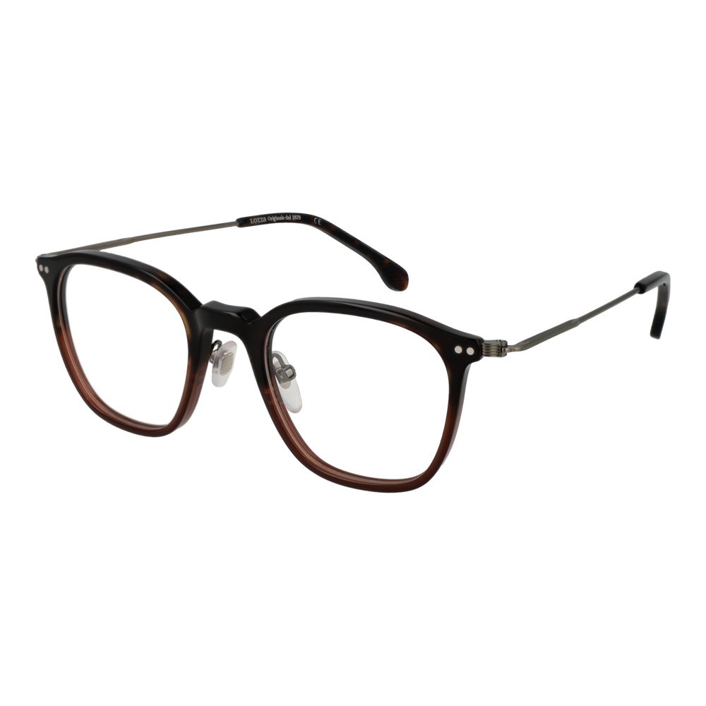 Braune Metallbrille