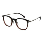 Braune Metallbrille