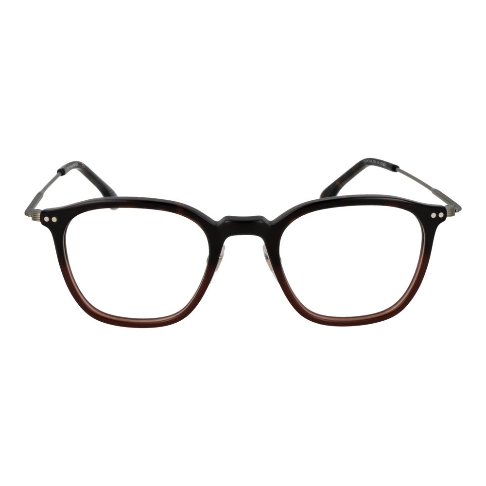 Braune Metallbrille