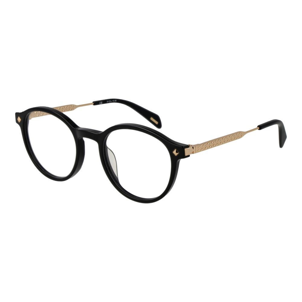 Brille mit schwarzem Metallgestell