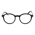 Brille mit schwarzem Metallgestell
