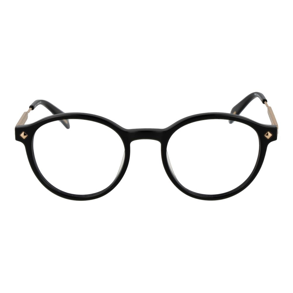 Brille mit schwarzem Metallgestell