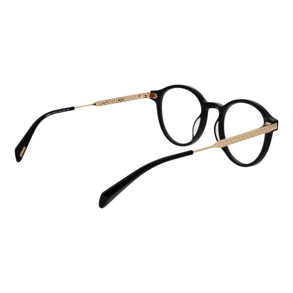 Brille mit schwarzem Metallgestell