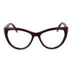 Burgundy Plastic Glasses (Frames)