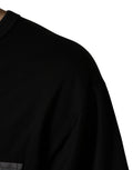 Black Camouflage Pocket Oversized T-shirt