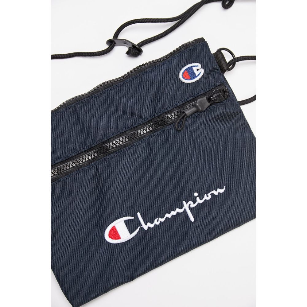 Blue Polyester Cardholder