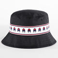 Black Cotton Bucket Hat