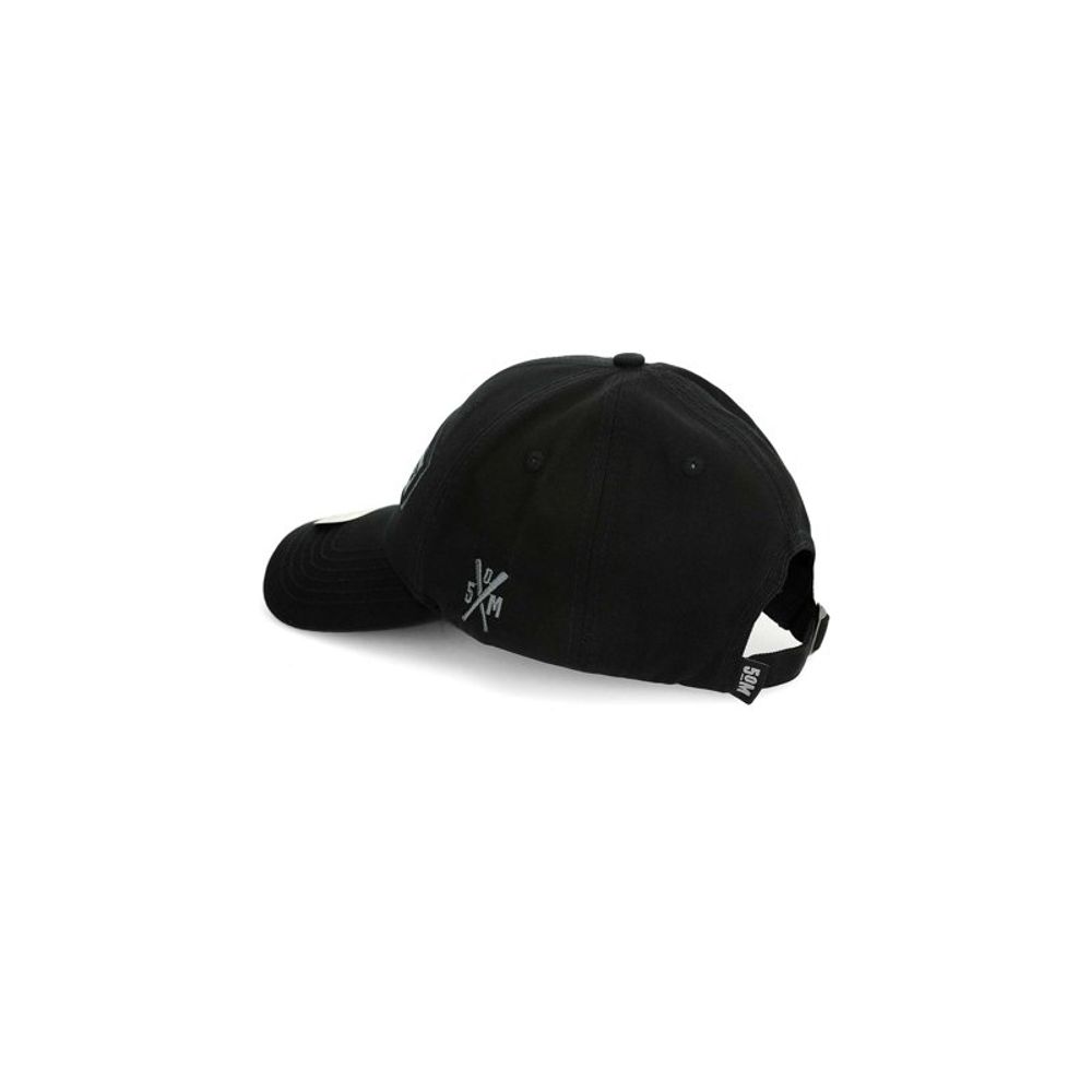 Black Cotton Cap (Baseball Hat)