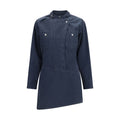 Blue Cotton Casual Dress