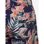 Blue Polyester Swim Shorts
