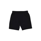 Black Cotton Bermuda Shorts