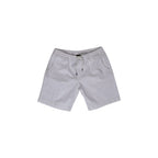 White Cotton Bermuda Shorts